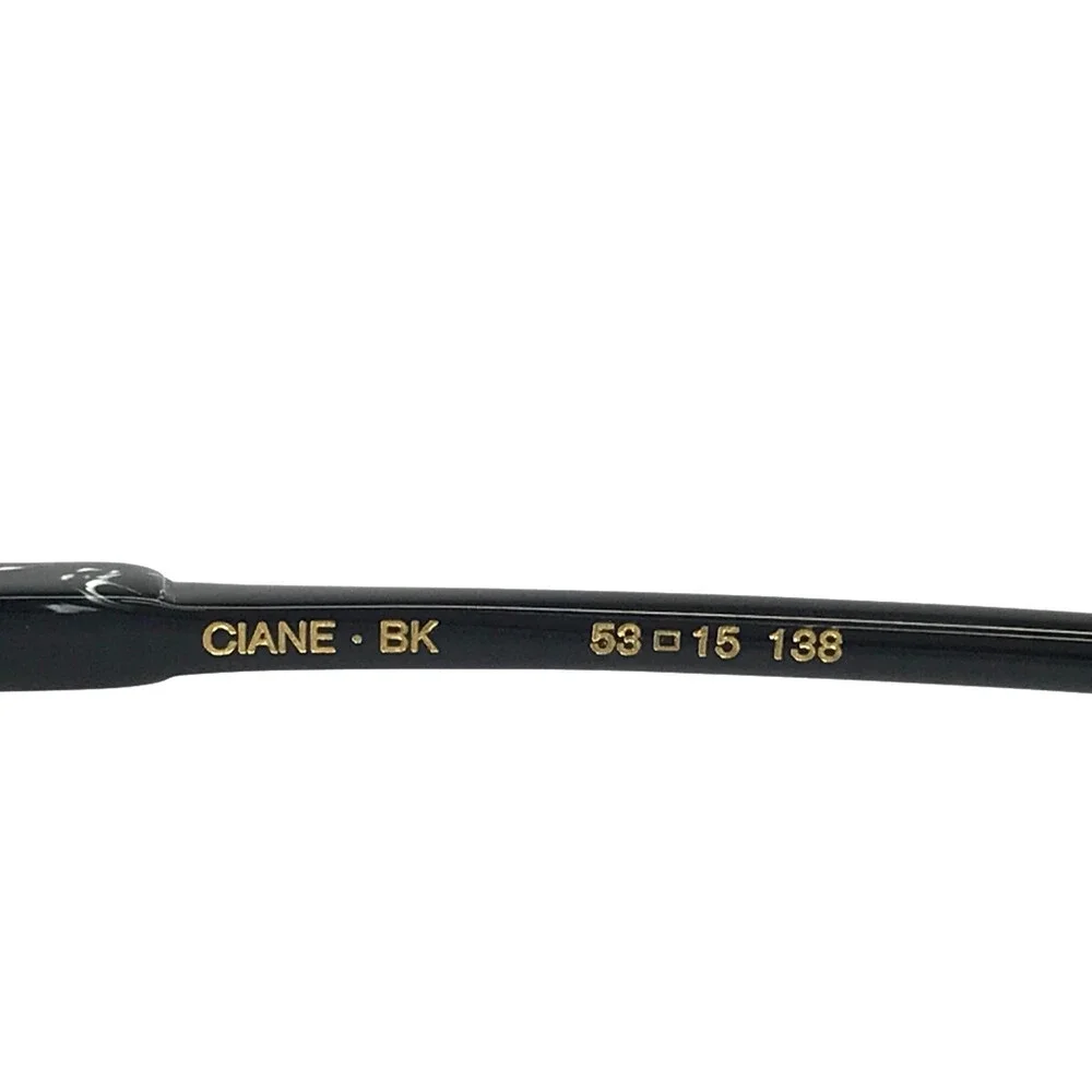 Etnia Barcelona Eyeglasses Frames CIANE BK Black Geometric Full Rim 53-15-138